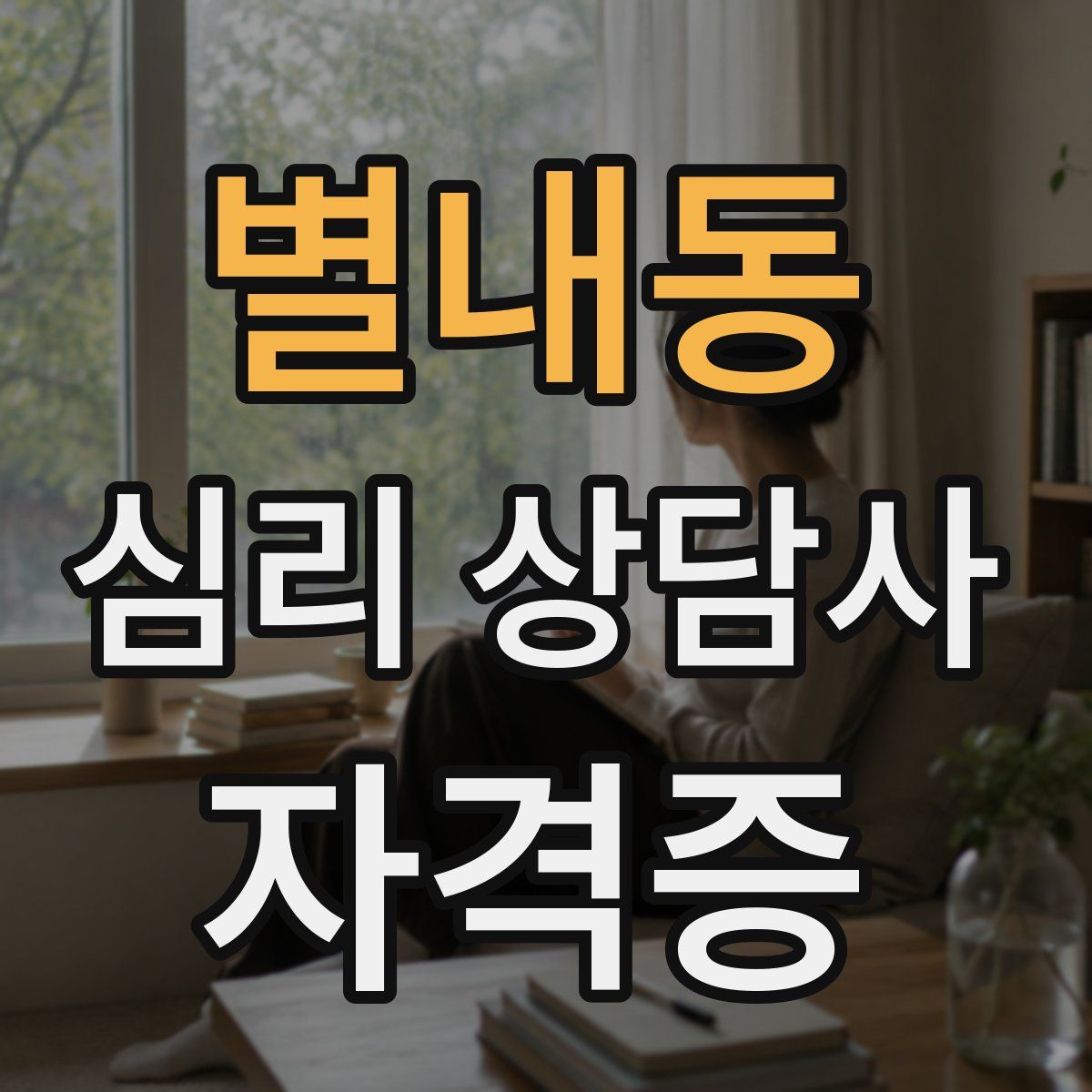 별내동 심리 상담사 자격증