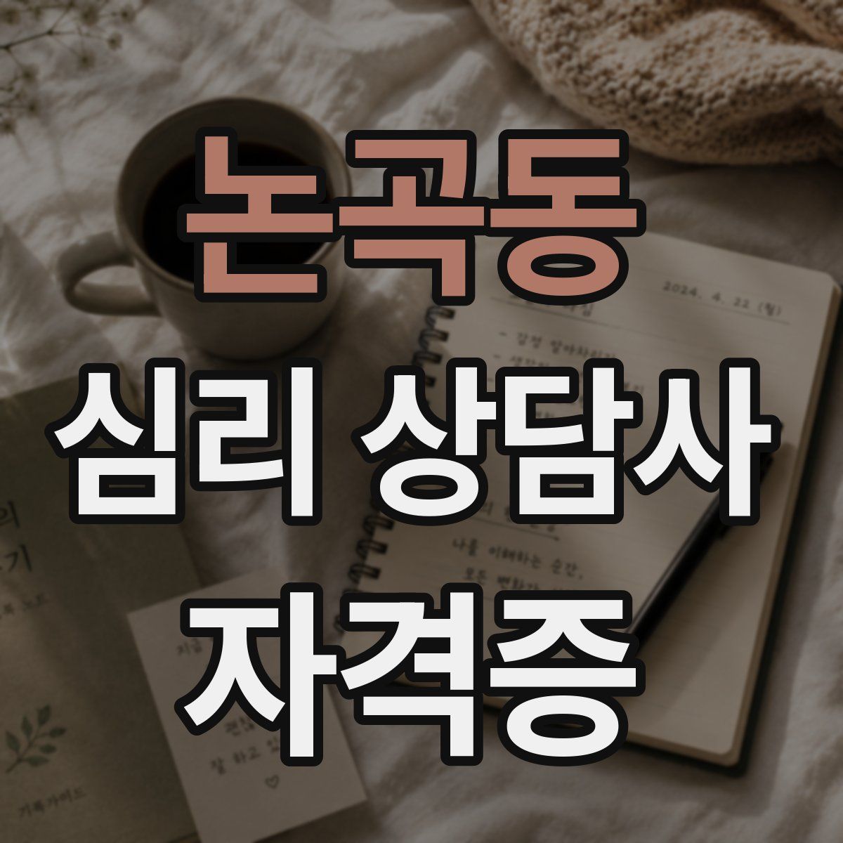 논곡동 심리 상담사 자격증