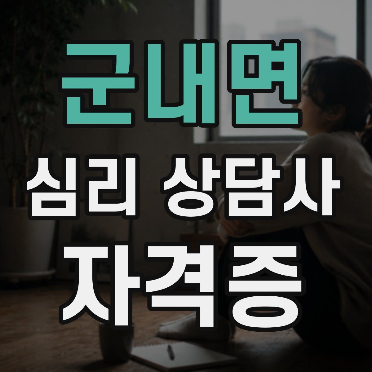 군내면 심리 상담사 자격증