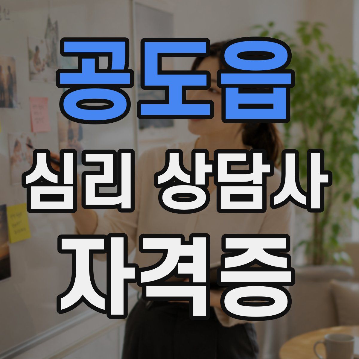 공도읍 심리 상담사 자격증