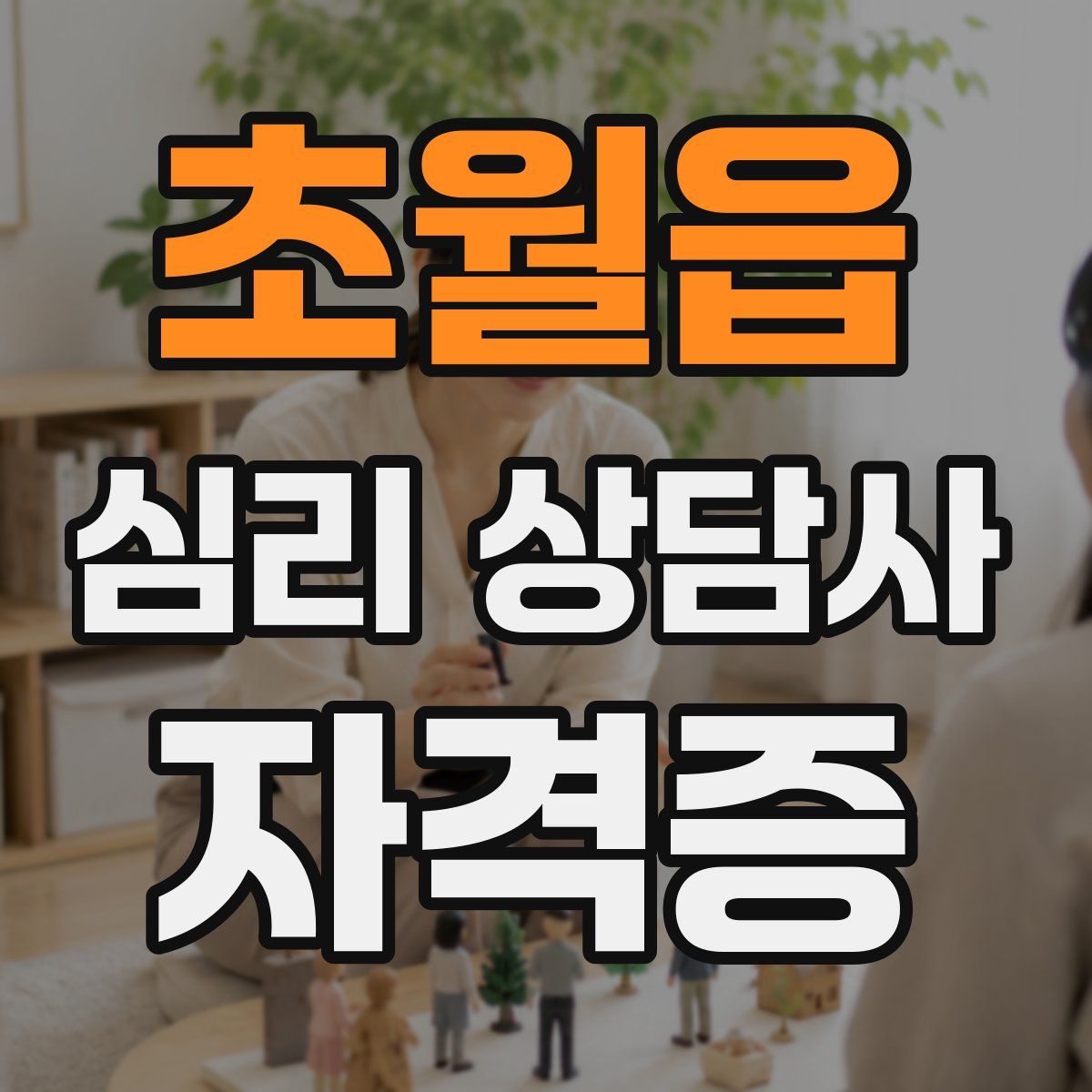 초월읍 심리 상담사 자격증