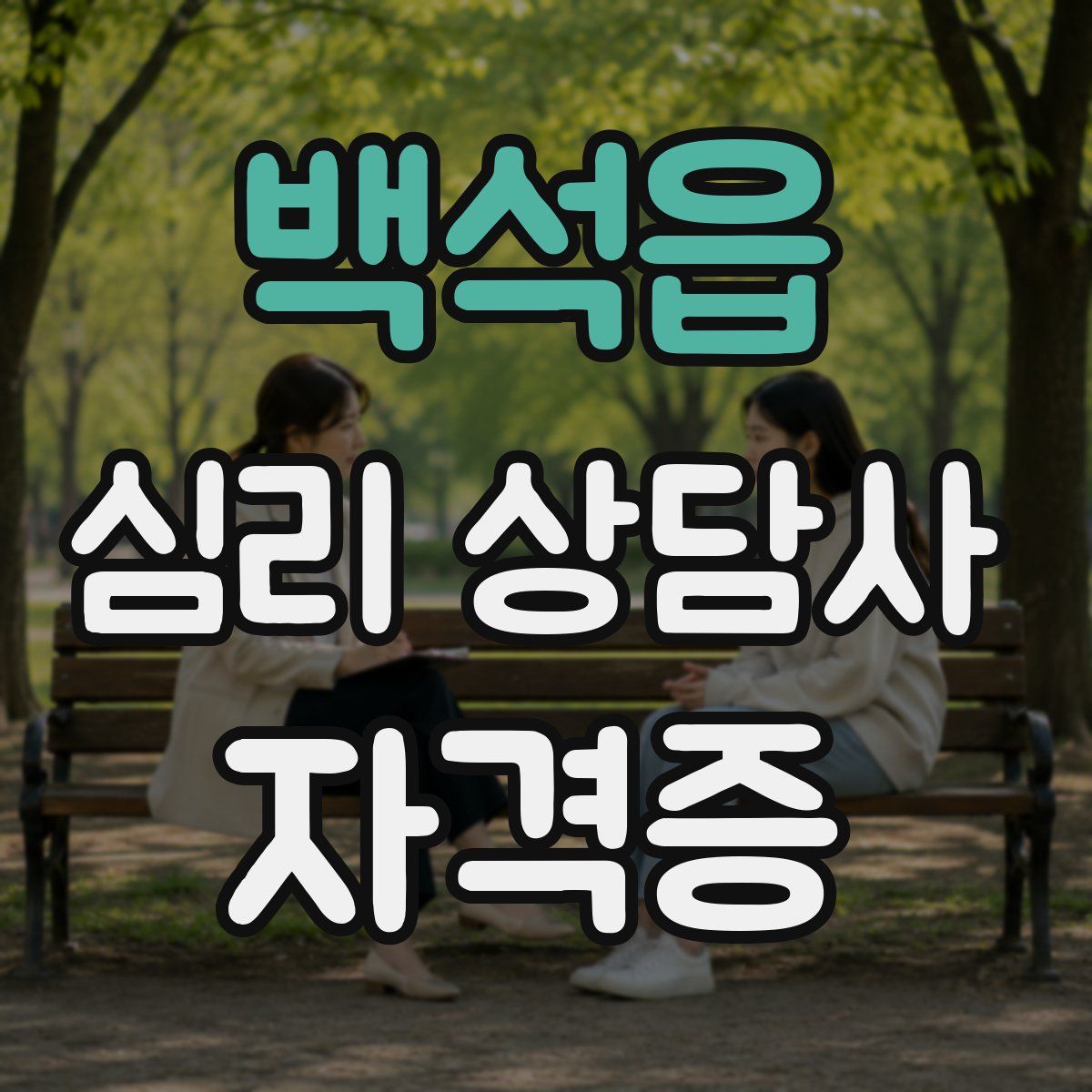 백석읍 심리 상담사 자격증