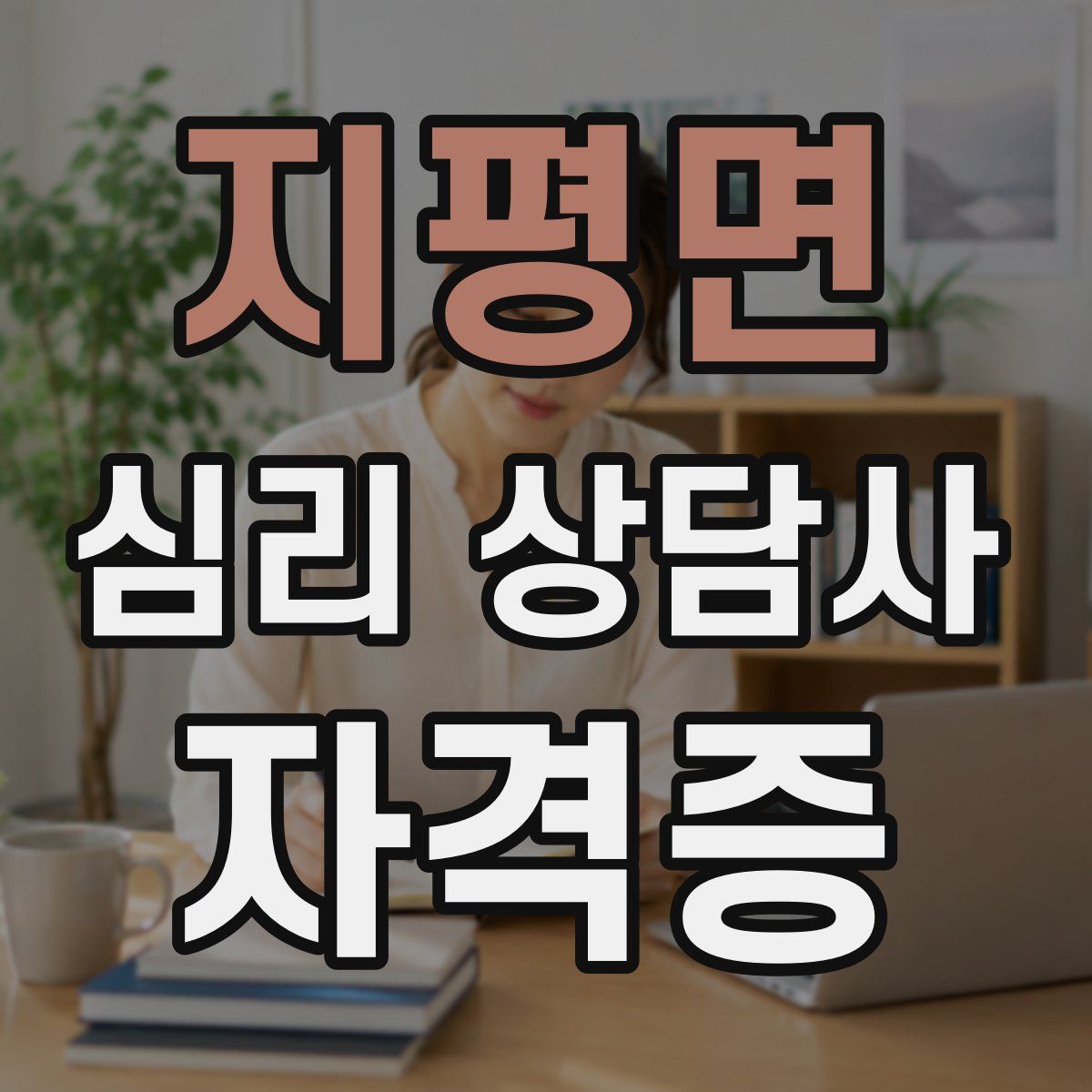 지평면 심리 상담사 자격증