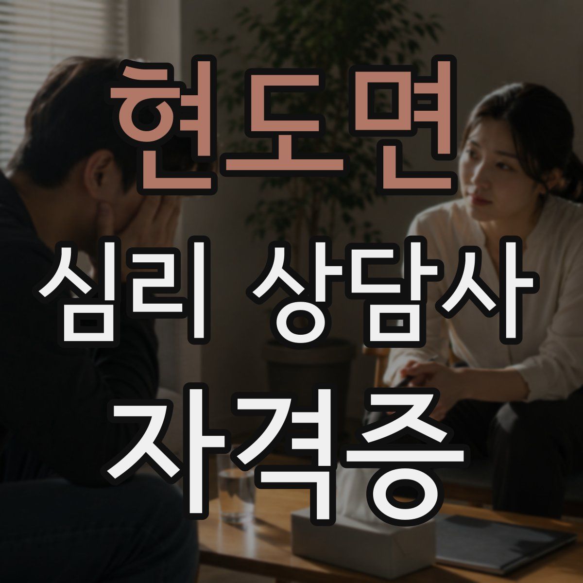 현도면 심리 상담사 자격증