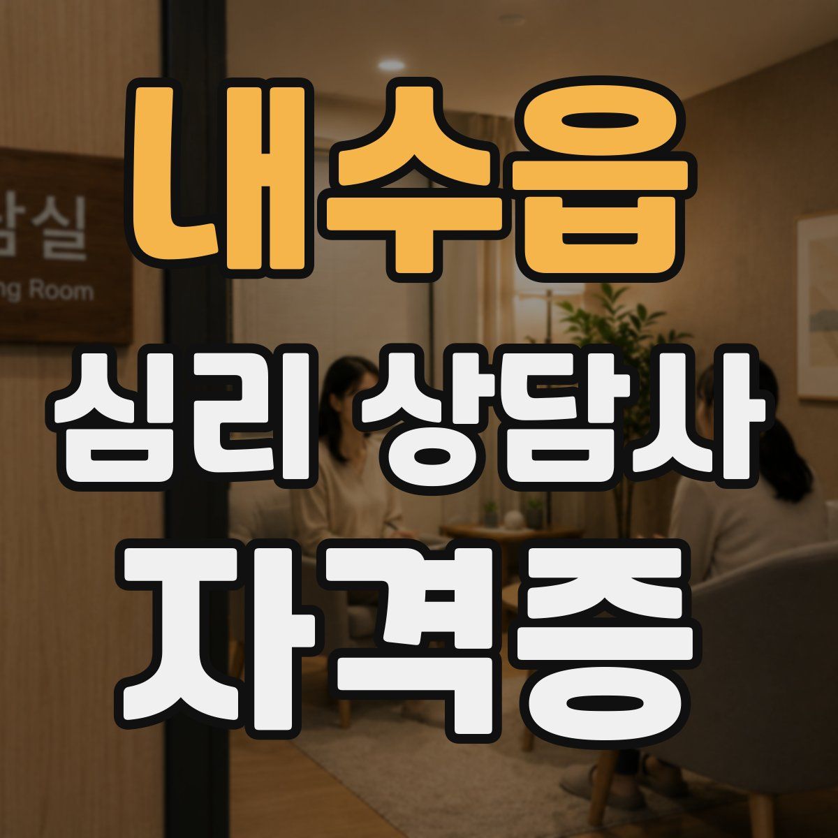 내수읍 심리 상담사 자격증