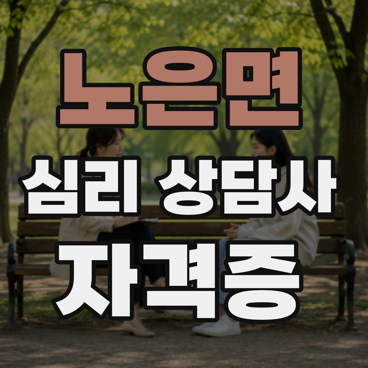 노은면 심리 상담사 자격증