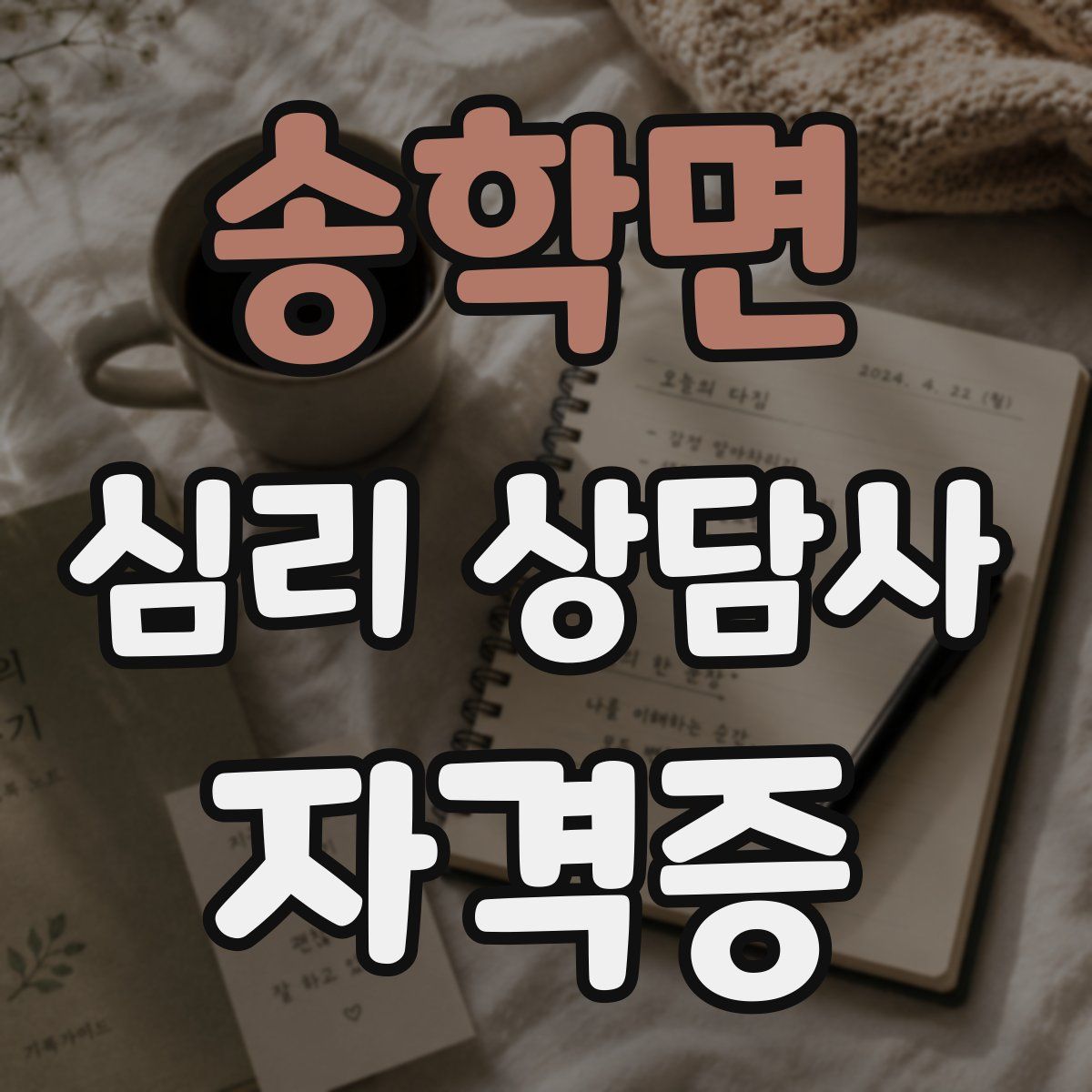 송학면 심리 상담사 자격증