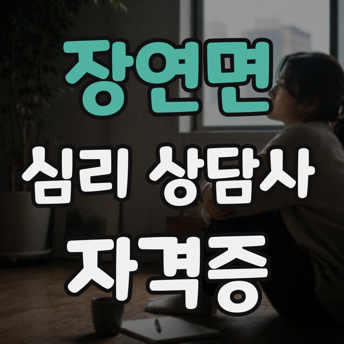 장연면 심리 상담사 자격증