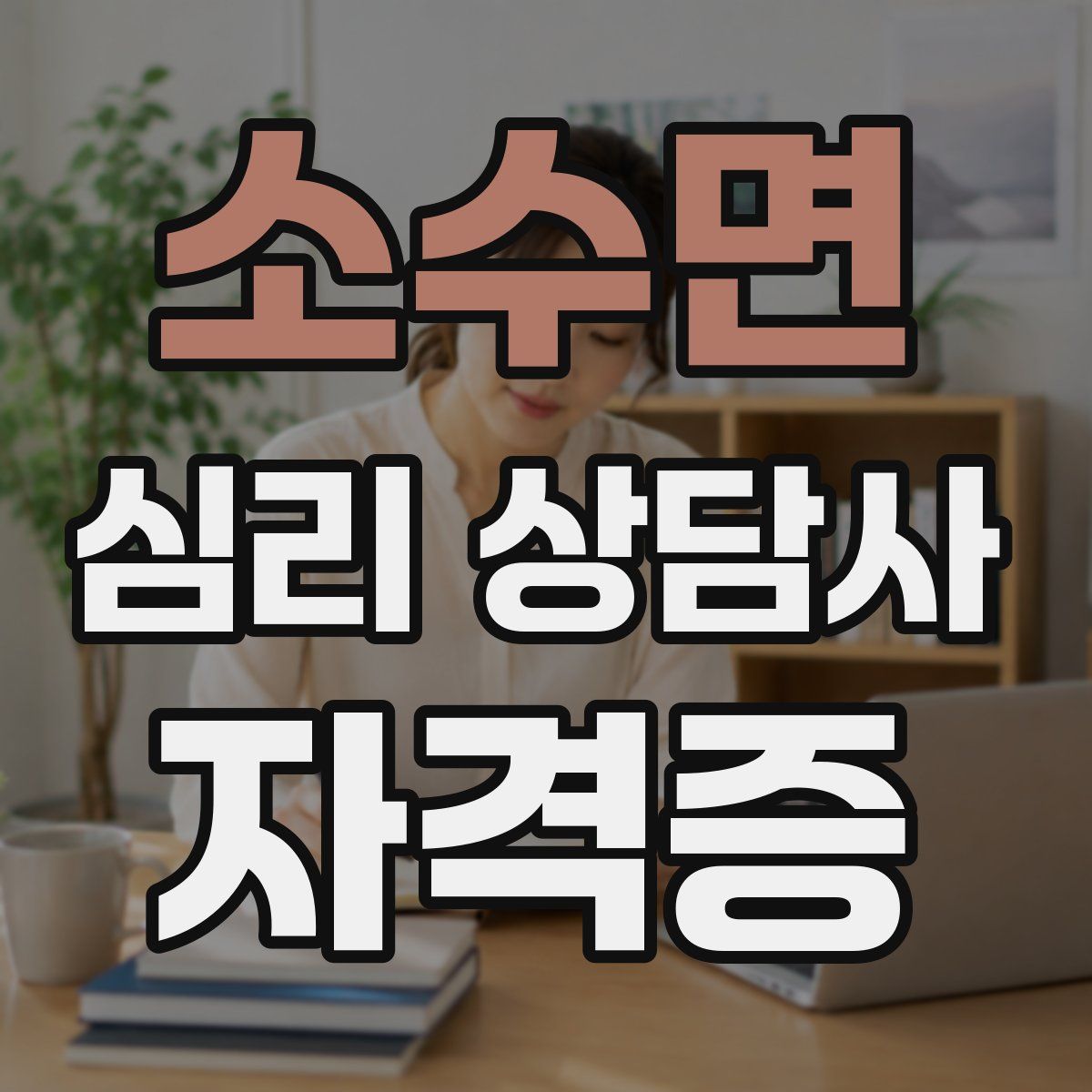 소수면 심리 상담사 자격증