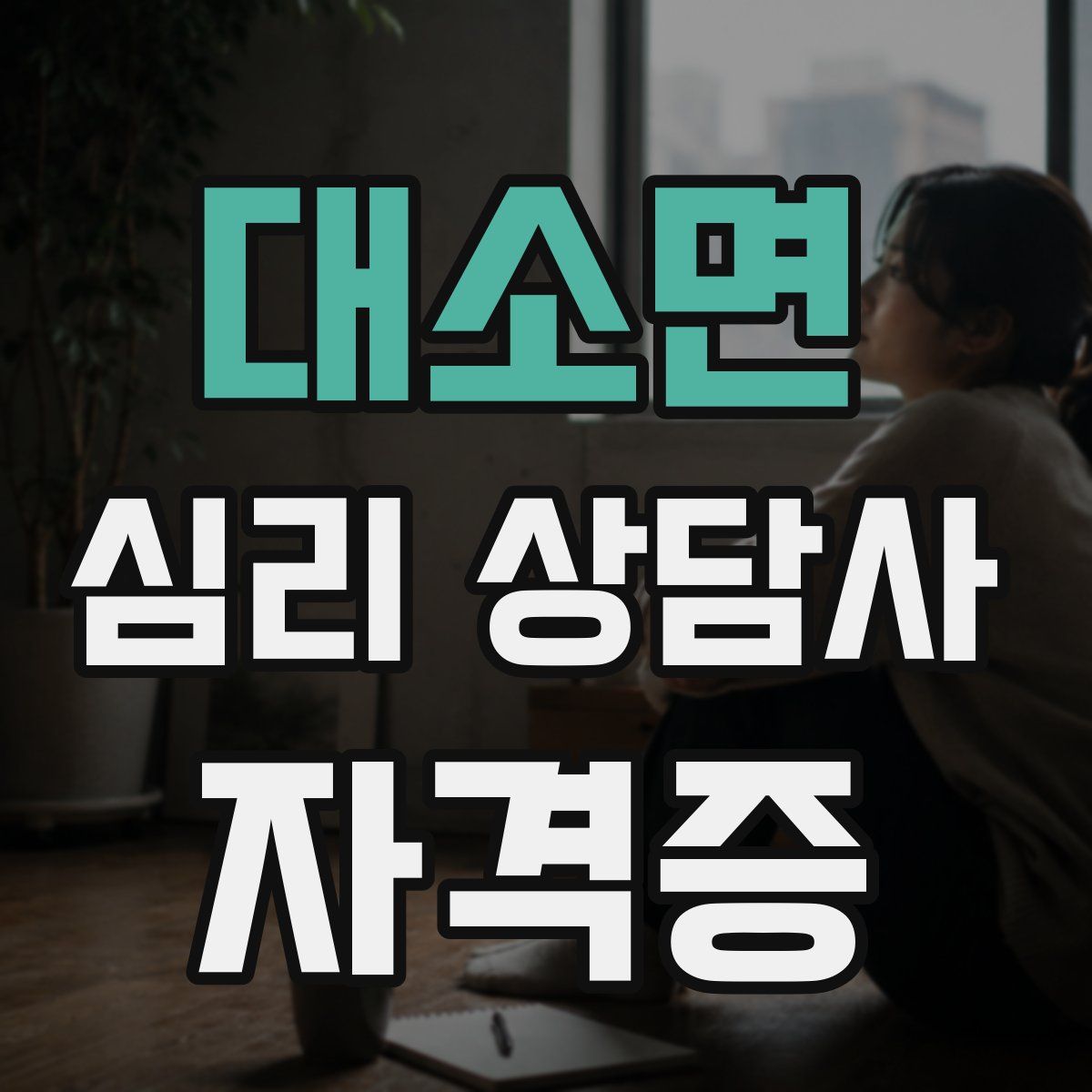 대소면 심리 상담사 자격증