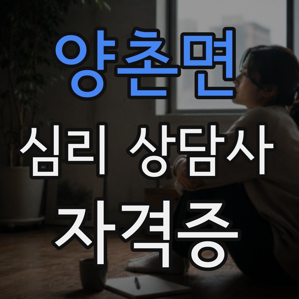 양촌면 심리 상담사 자격증