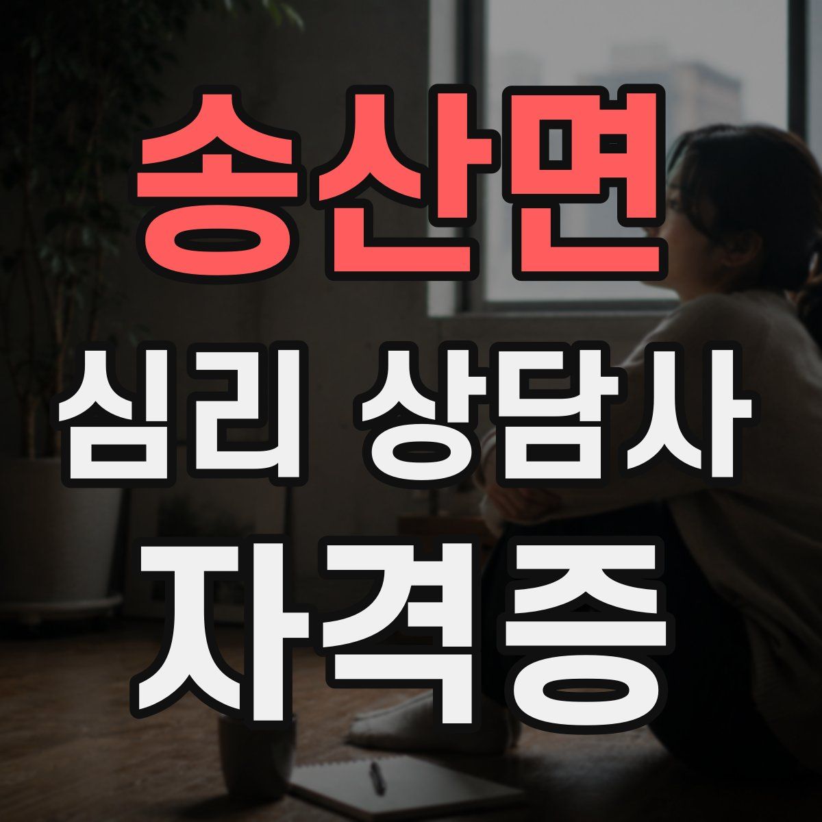 송산면 심리 상담사 자격증