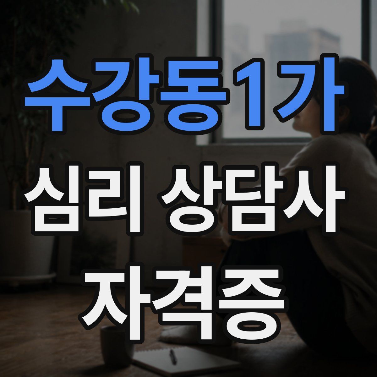 수강동1가 심리 상담사 자격증