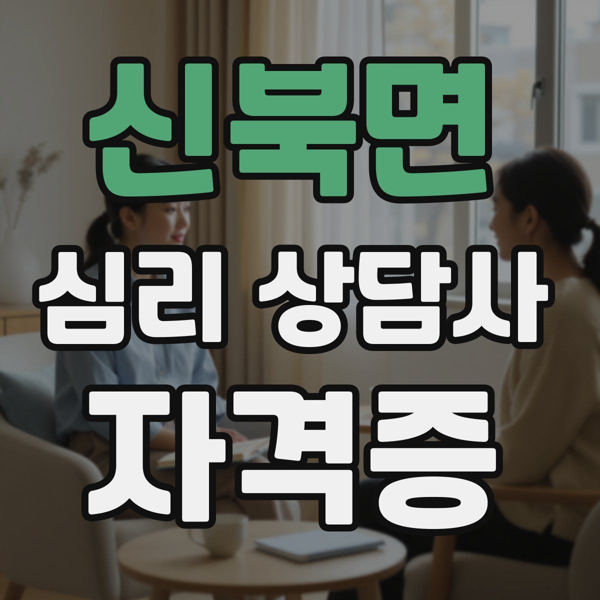 신북면 심리 상담사 자격증