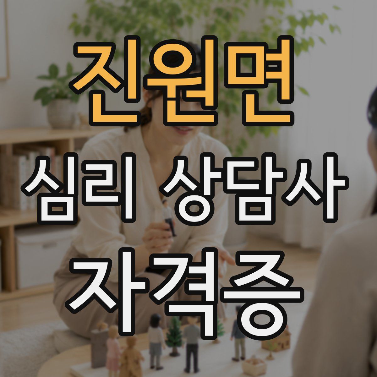 진원면 심리 상담사 자격증
