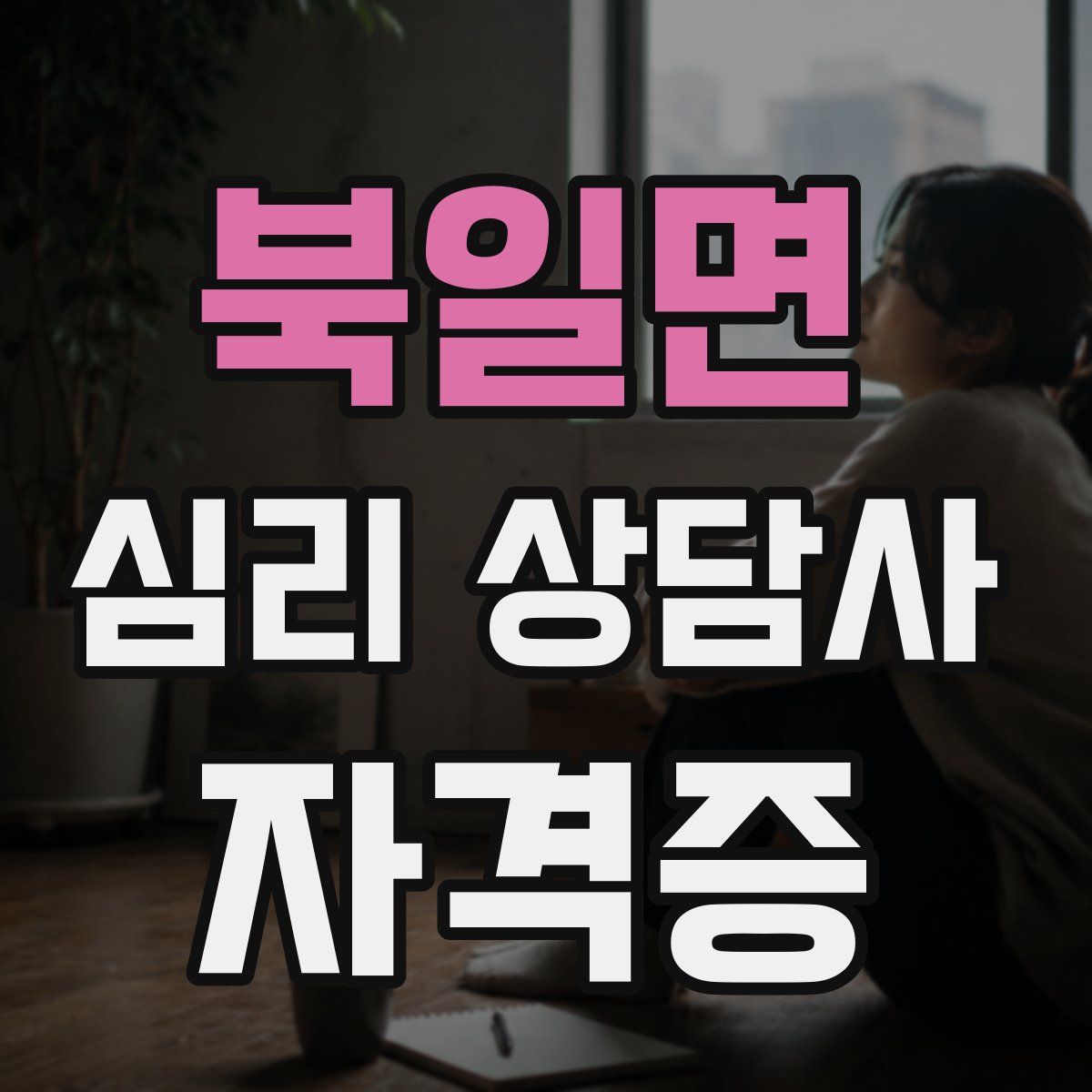 북일면 심리 상담사 자격증
