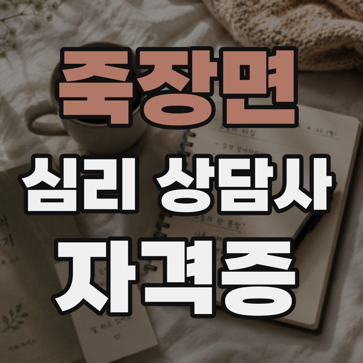 죽장면 심리 상담사 자격증