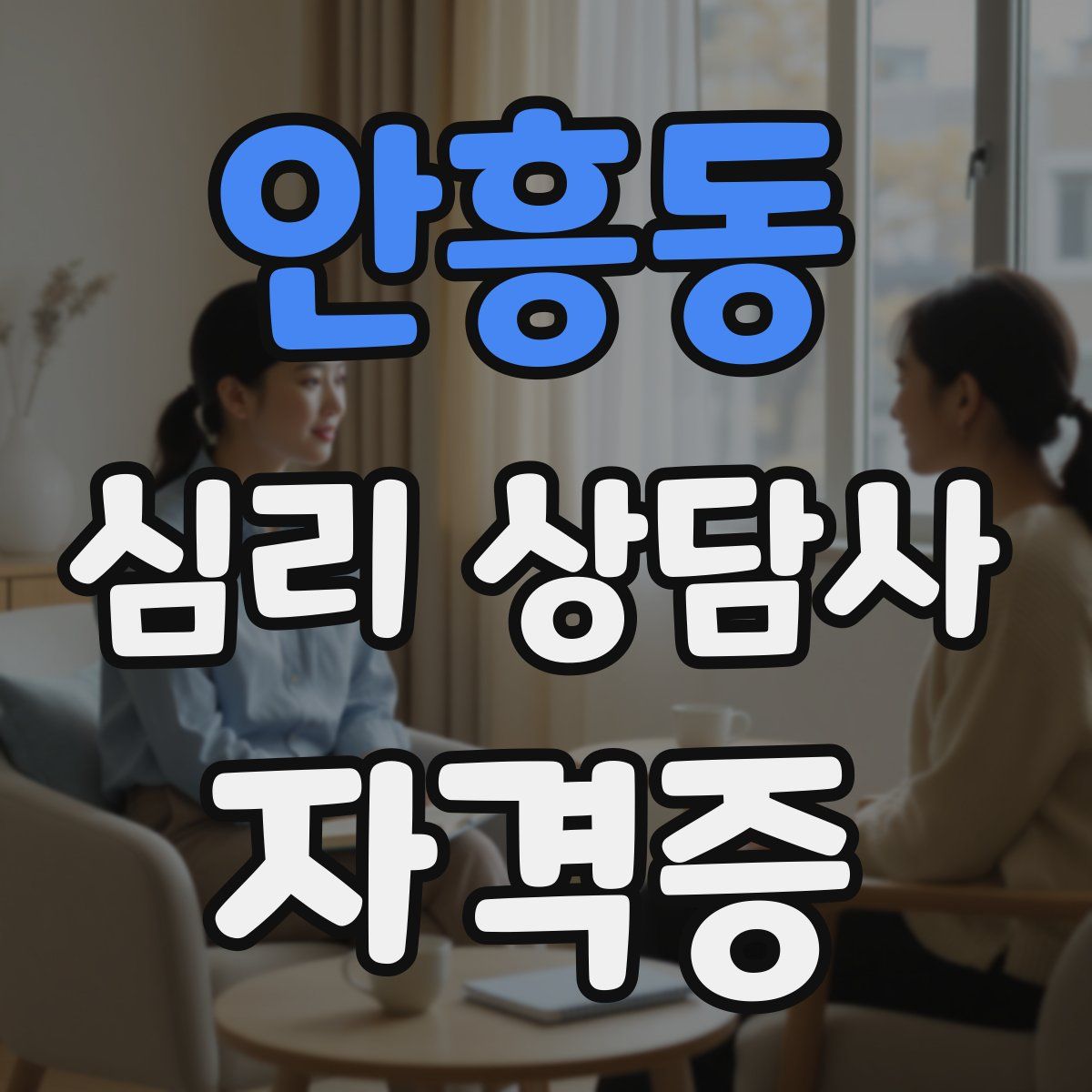 안흥동 심리 상담사 자격증