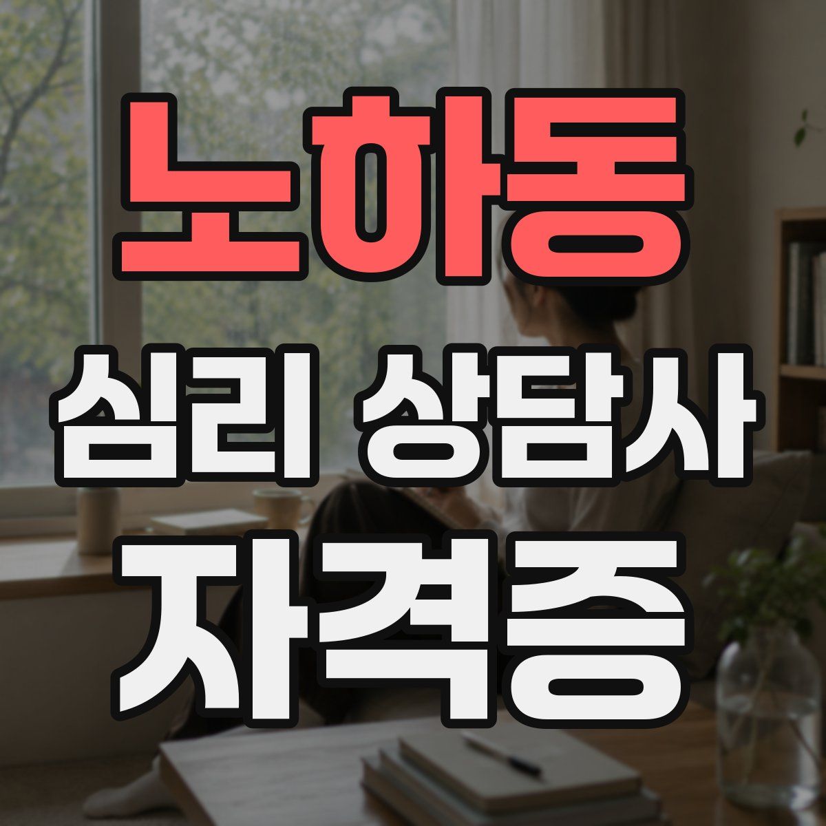 노하동 심리 상담사 자격증