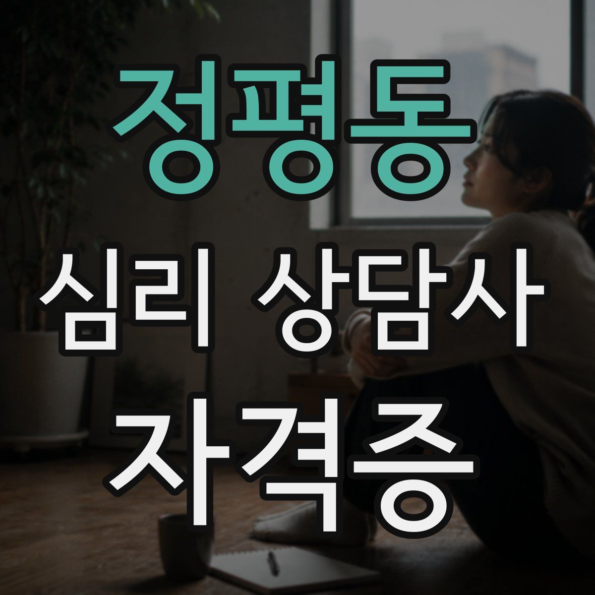 정평동 심리 상담사 자격증