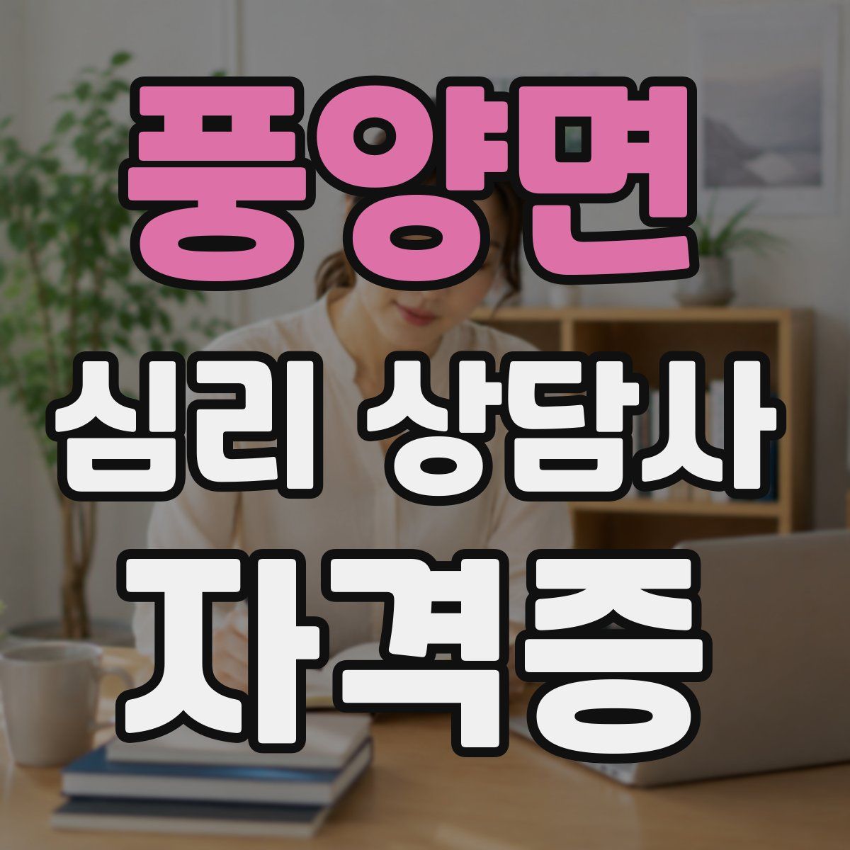 풍양면 심리 상담사 자격증