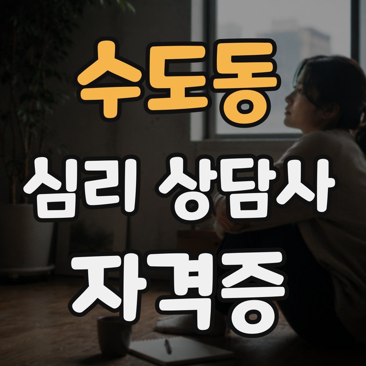 수도동 심리 상담사 자격증