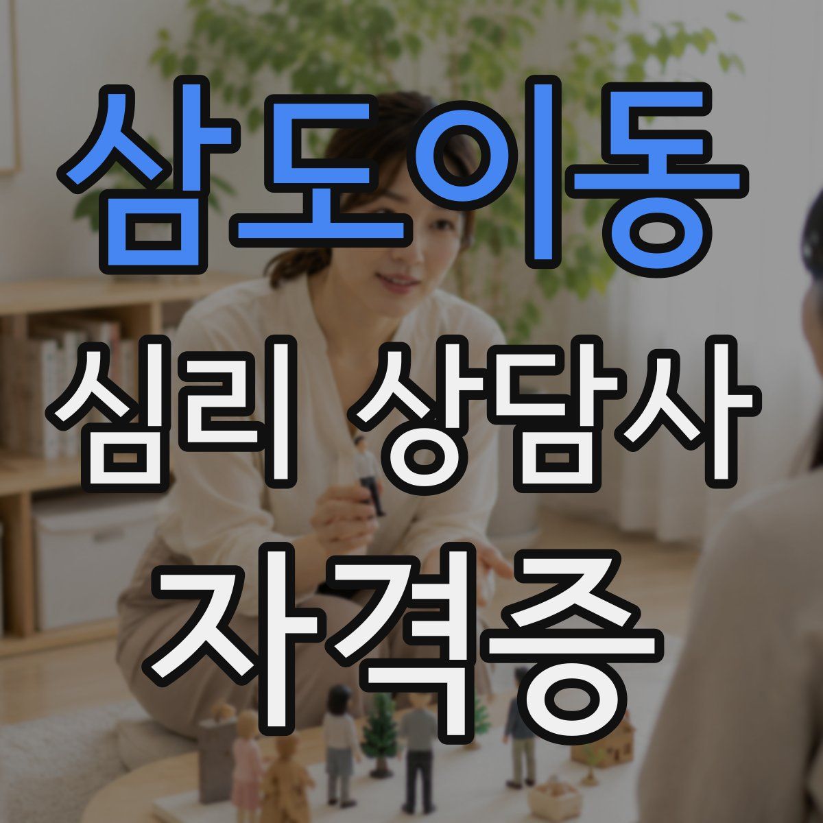 삼도이동 심리 상담사 자격증