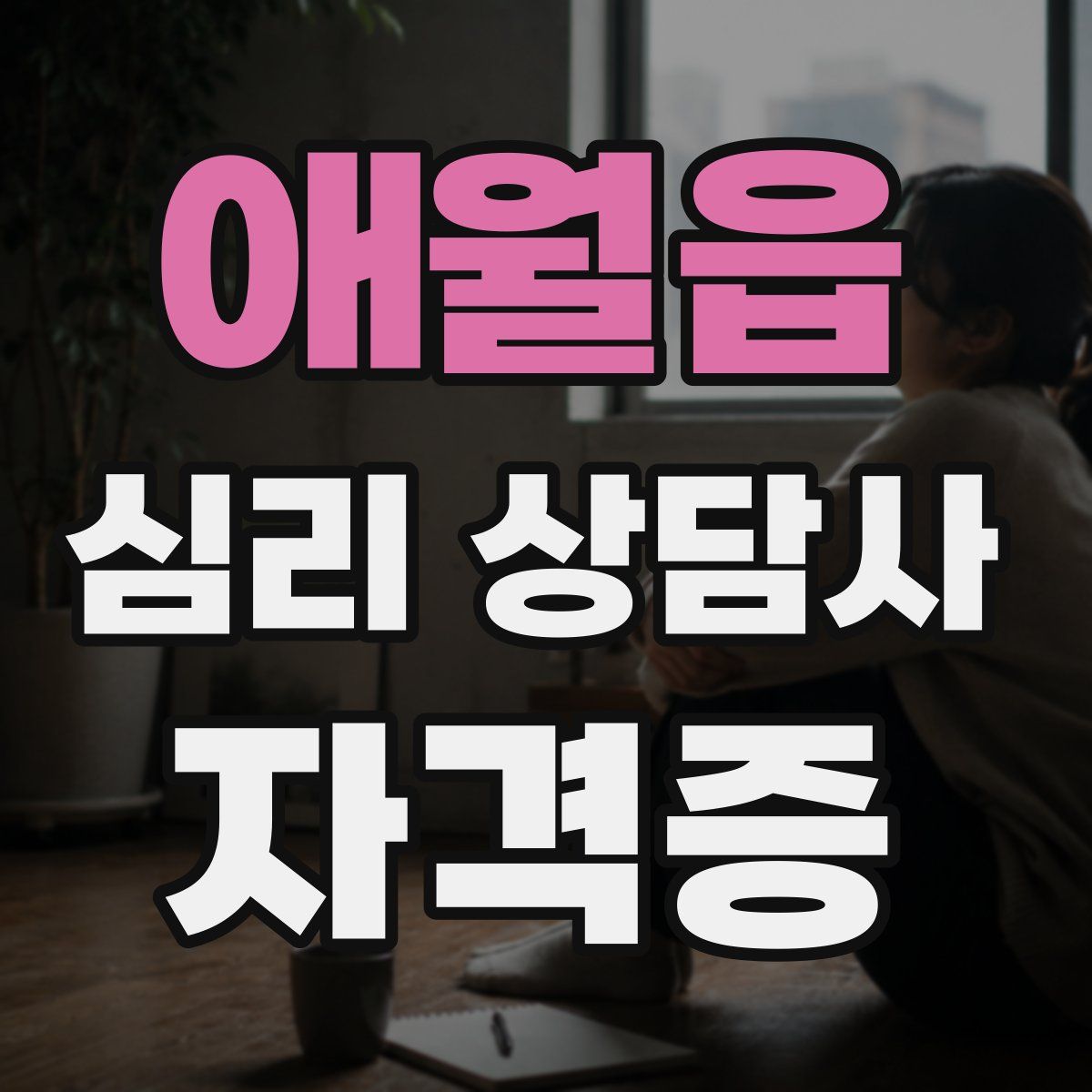애월읍 심리 상담사 자격증