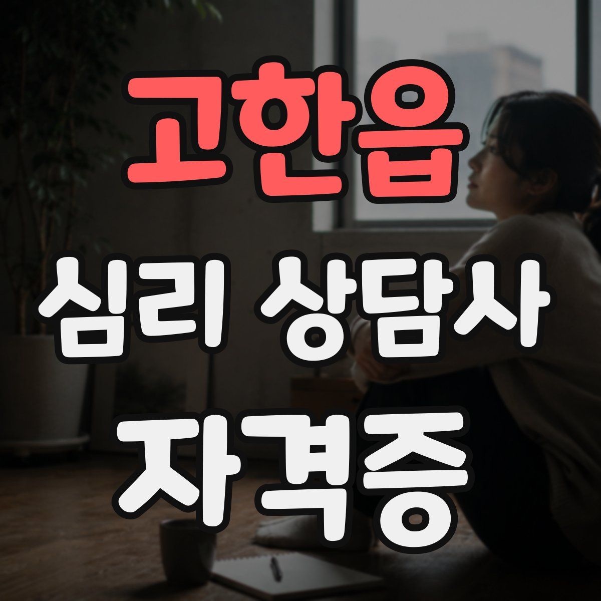고한읍 심리 상담사 자격증