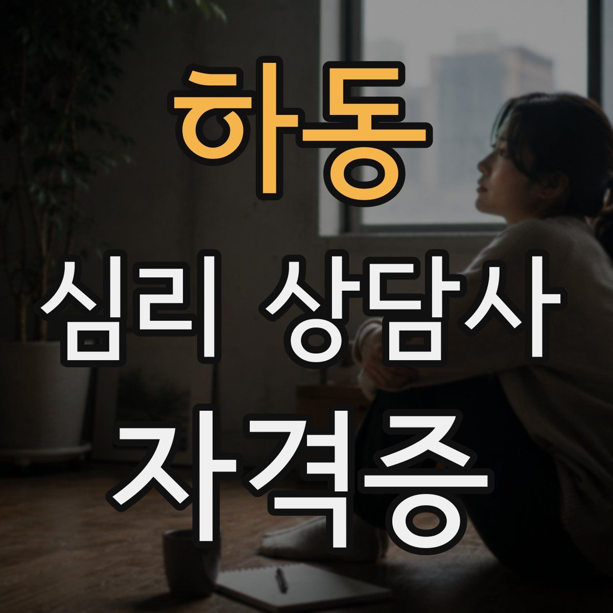 하동 심리 상담사 자격증