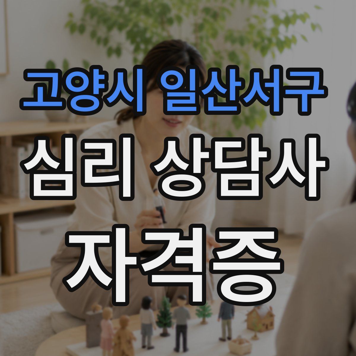 고양시 일산서구 심리 상담사 자격증