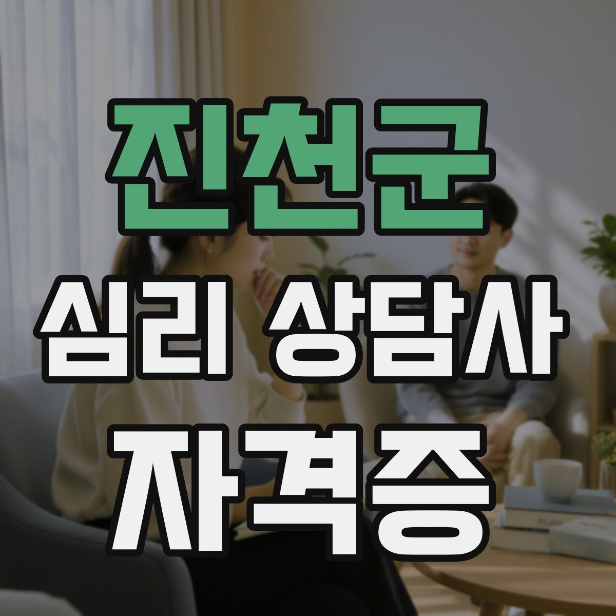 진천군 심리 상담사 자격증