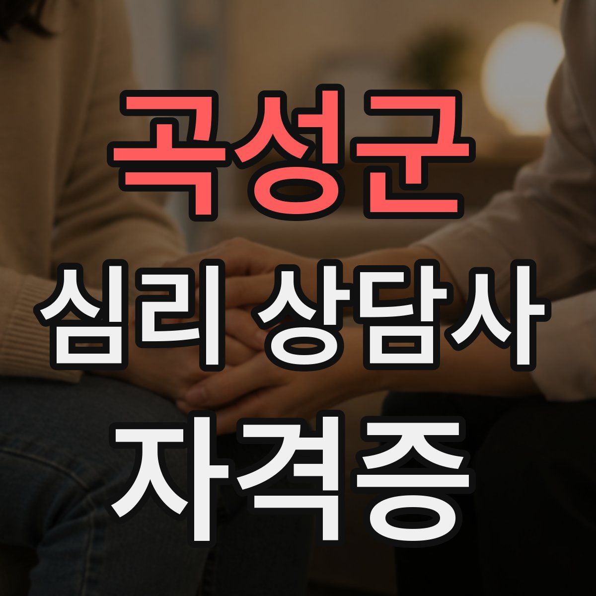 곡성군 심리 상담사 자격증