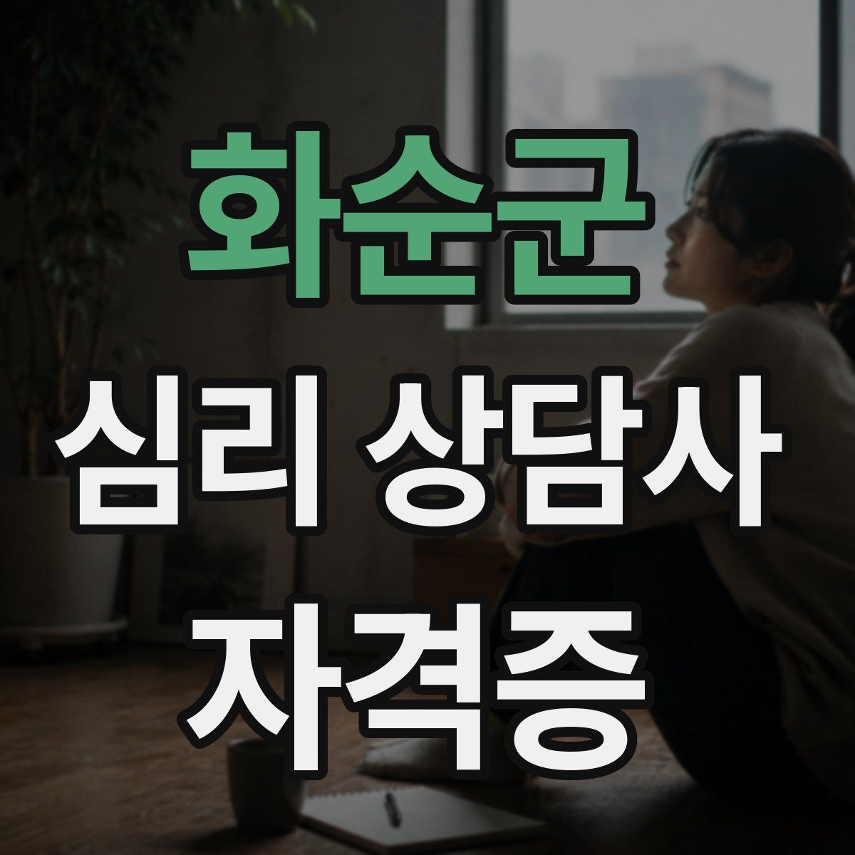 화순군 심리 상담사 자격증