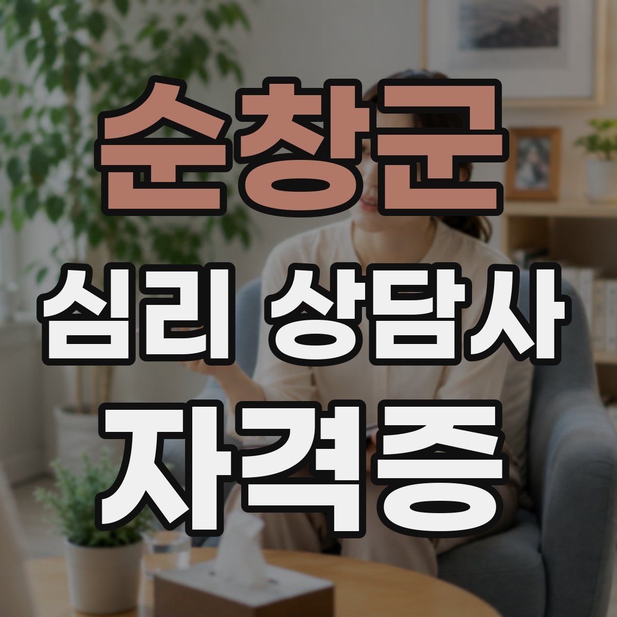 순창군 심리 상담사 자격증