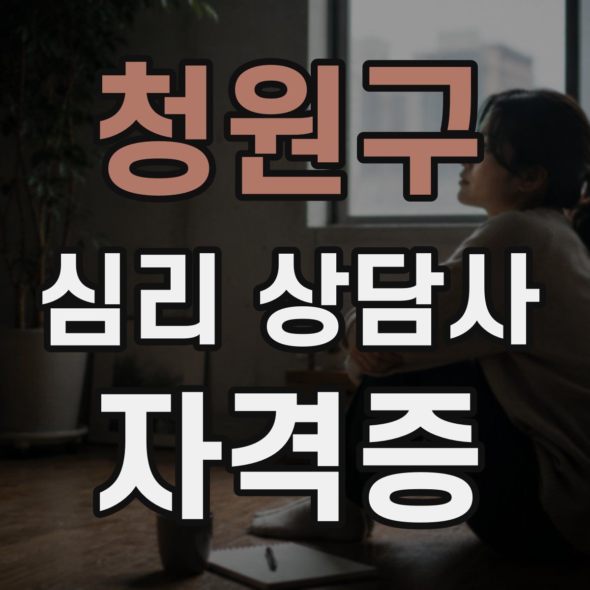 청원구 심리 상담사 자격증