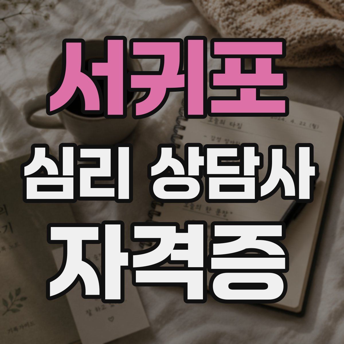 서귀포 심리 상담사 자격증