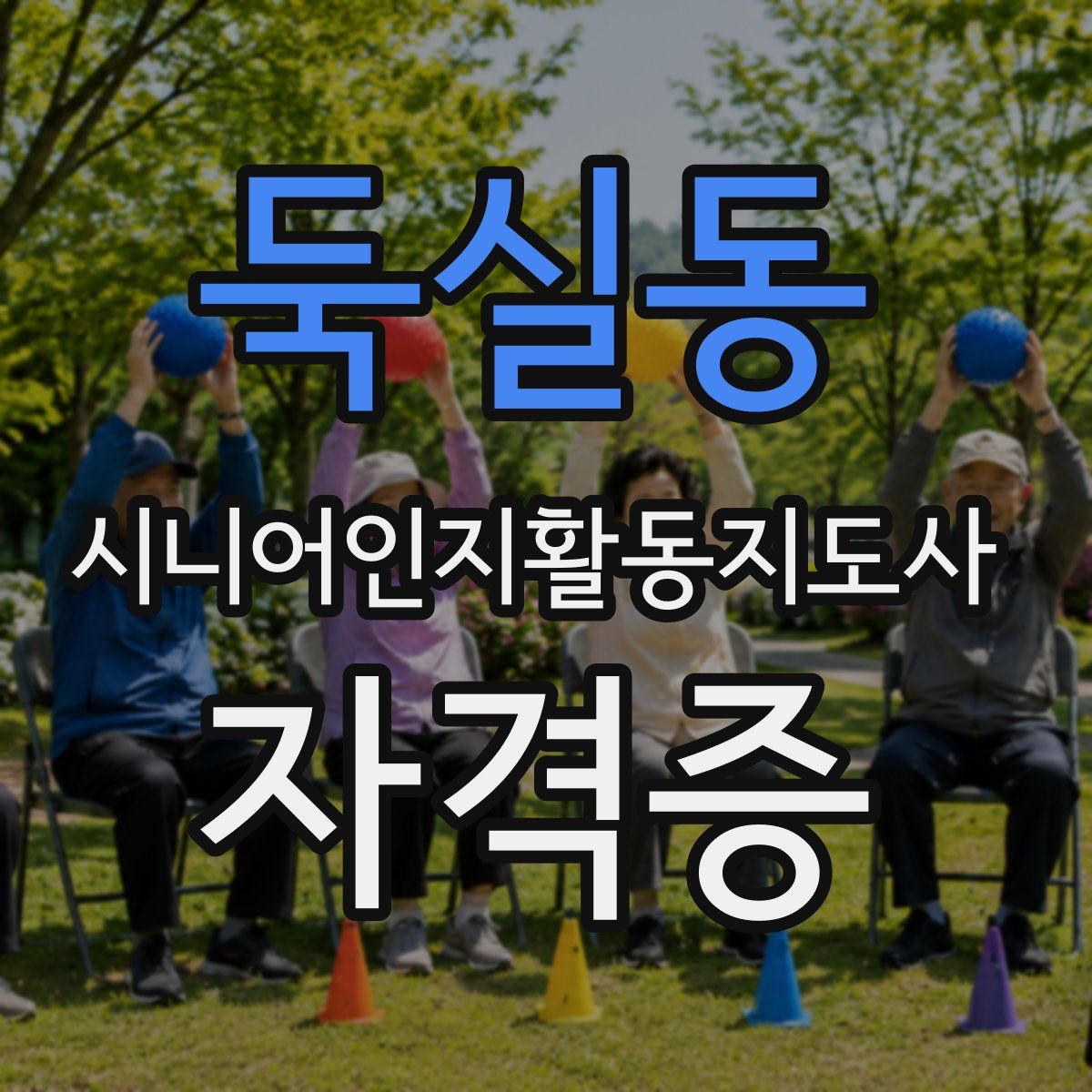 둑실동 시니어인지활동지도사 자격증