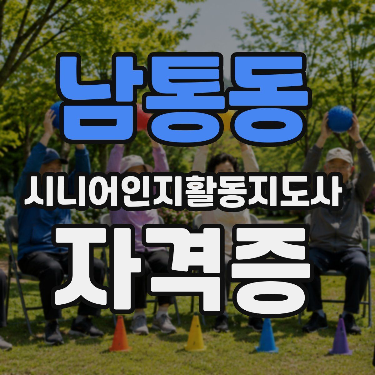 남통동 시니어인지활동지도사 자격증