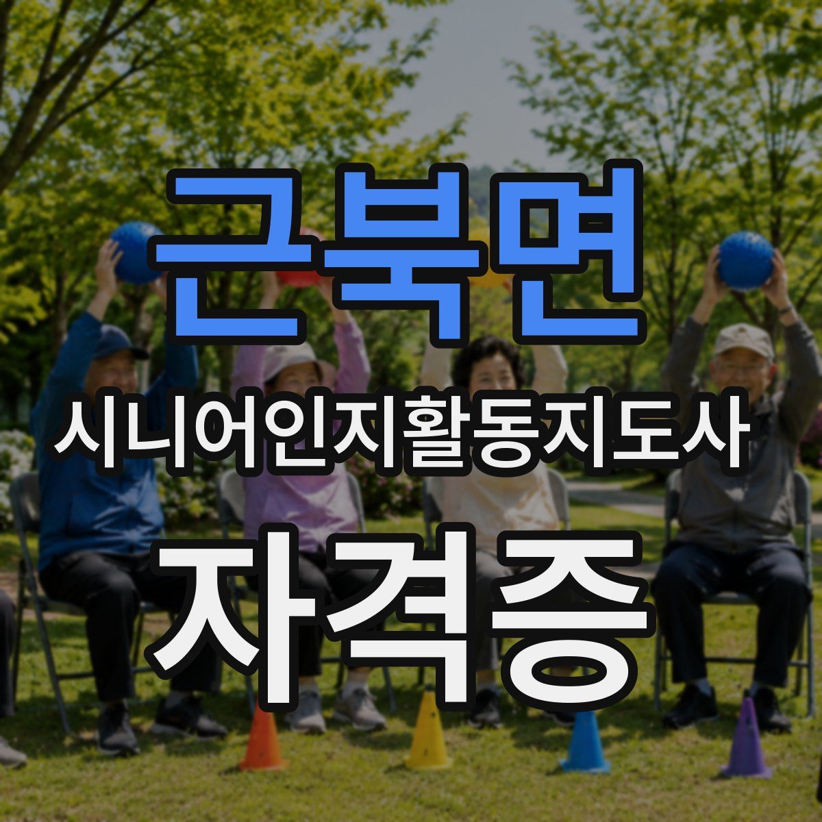 근북면 시니어인지활동지도사 자격증