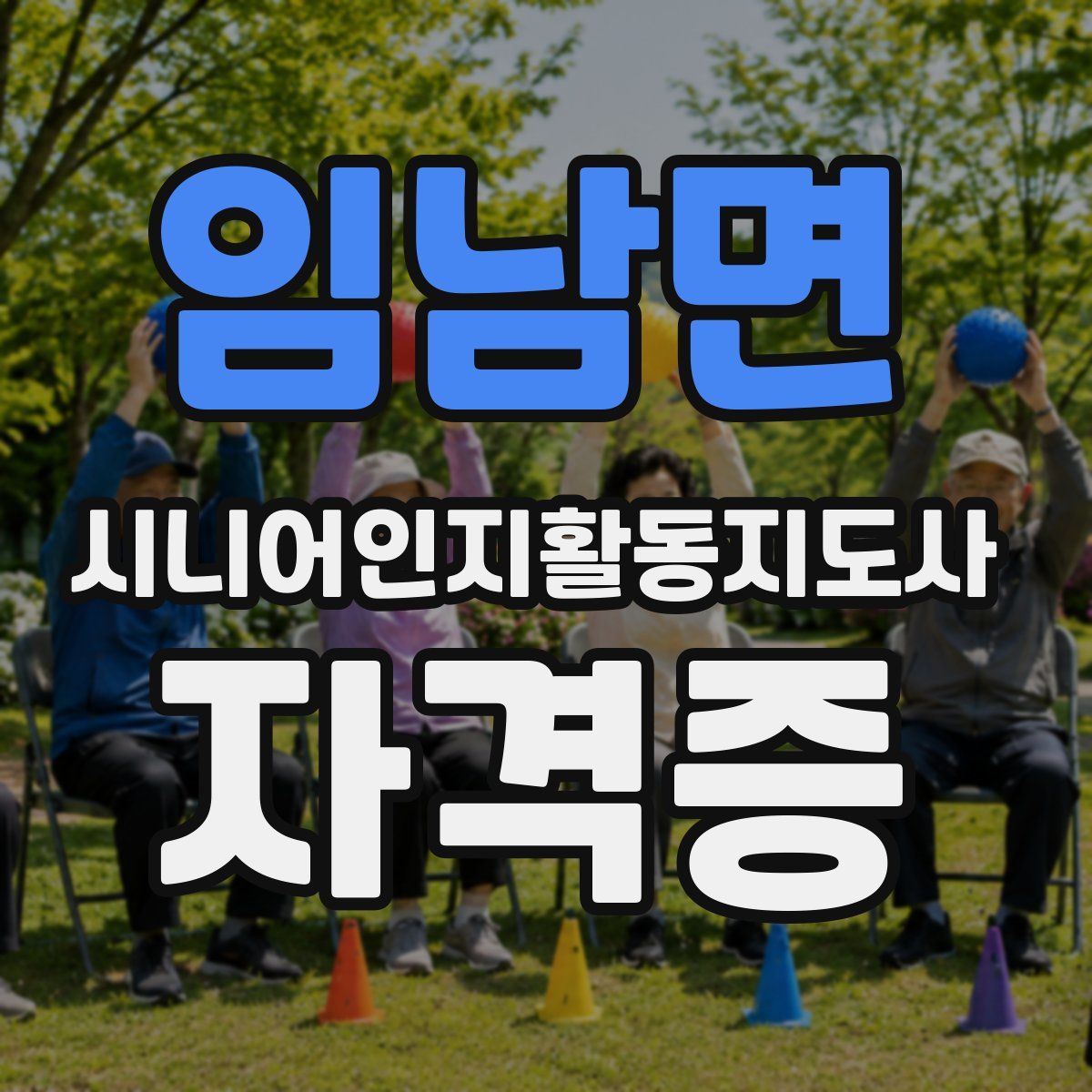 임남면 시니어인지활동지도사 자격증