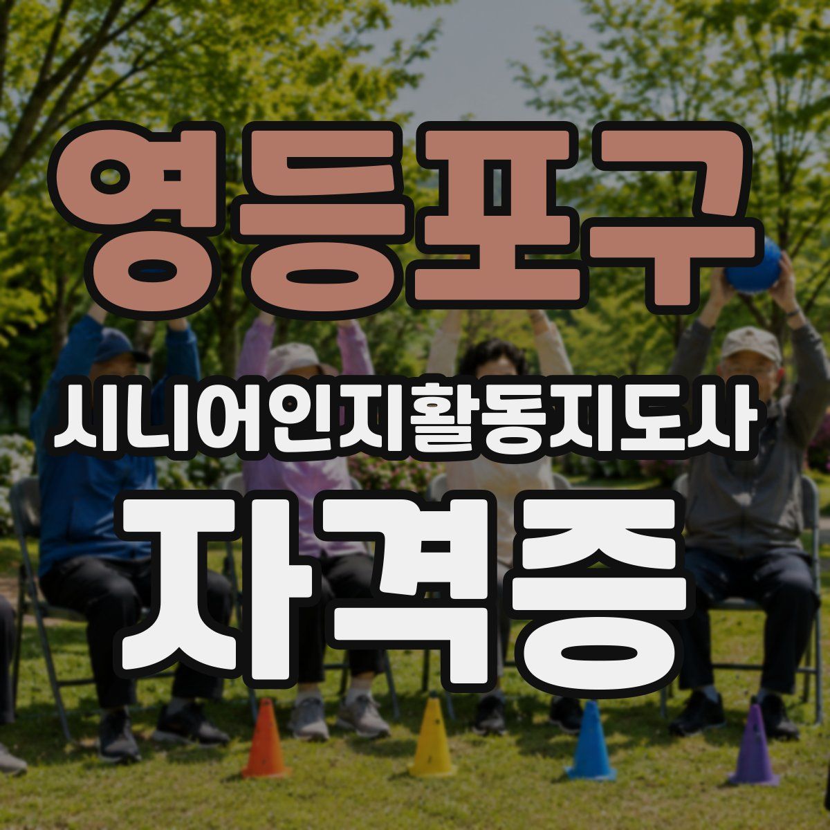 영등포구 시니어인지활동지도사 자격증