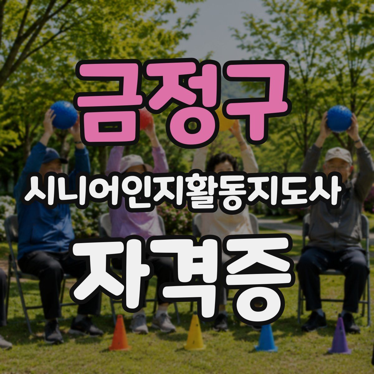 금정구 시니어인지활동지도사 자격증