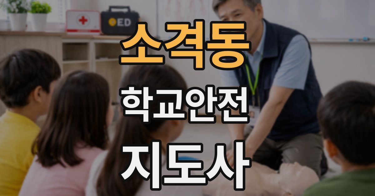 소격동 학교안전지도사 자격증