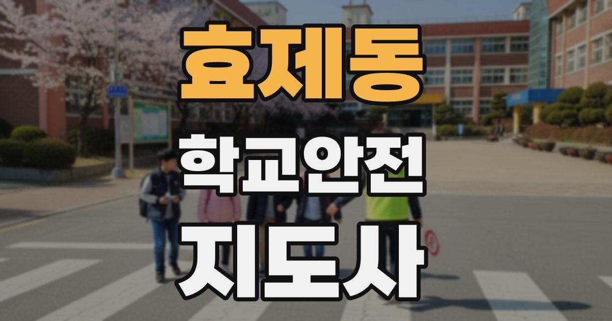 효제동 학교안전지도사 자격증