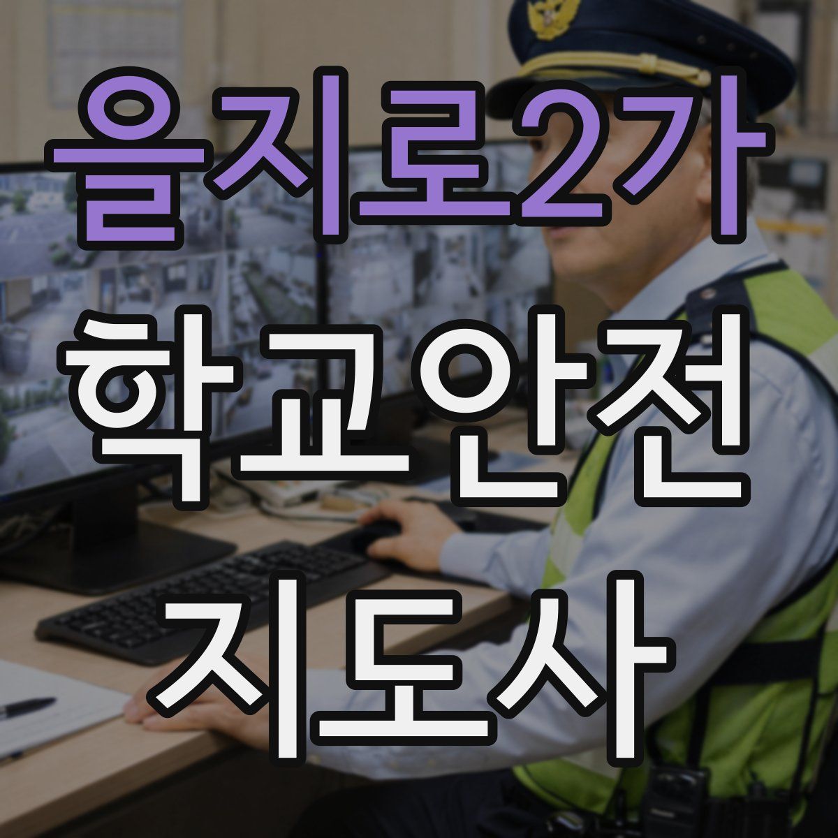 을지로2가 학교안전지도사 자격증