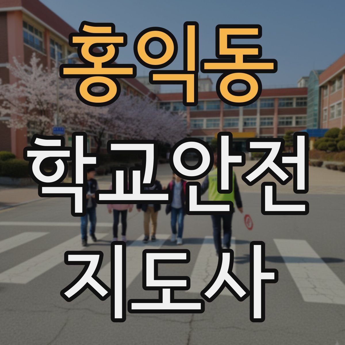 홍익동 학교안전지도사 자격증