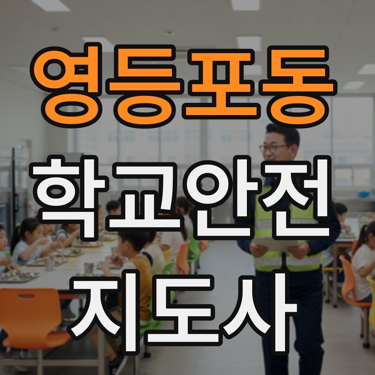 영등포동 학교안전지도사 자격증 우산으로 시야가 가려질 때 사고 예방 방법