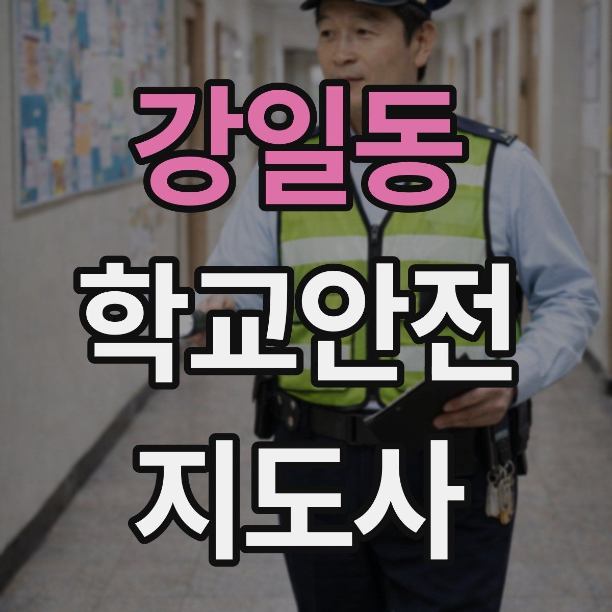 강일동 학교안전지도사 자격증 출혈 타박상 발생 시 대처 요령