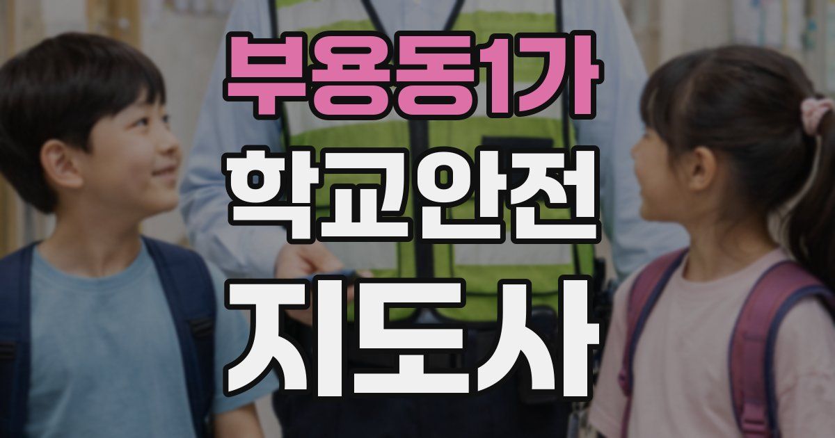 부용동1가 학교안전지도사 자격증